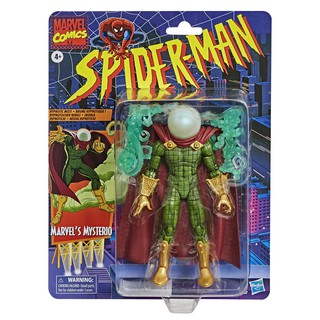 Hasbro Marvel Legends Retro Collection Mysterio 6-inch Figure ฮาสโบรหุ่นโมเดลฟิกเกอร์ มิสเตริโอ้ ขนาด 6นิ้ว ลิขสิทธิ์แท้