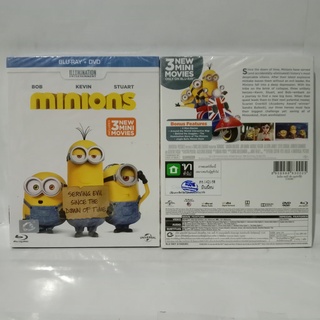 Media Play Minions / มินเนี่ยน (Blu-ray+DVD) /S15683RC