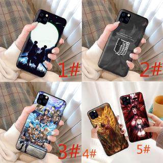 ผ่าพิภพไททัน เคสนิ่ม เนื้อซิลิโคน iPhone 11 Pro XS Max XR X 8 7 6s Plus