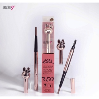 ดินสอเขียนหมุนออร์โต้หัวตัด กันน้ำ Ashley Rabbit Cutie Eyebrow **ของแท้ พร้อมส่ง
