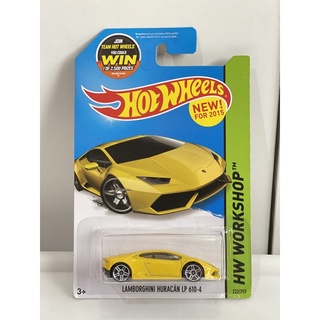 Hotwheels Lamborghini Huracan LP 610-4 รถเหล็ก รถของเล่น