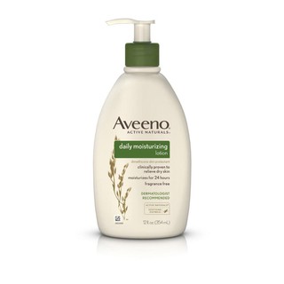 Aveeno Daily Moisturizing Lotion 354 ml. [ขวดปั้มสีเขียว]