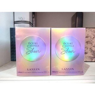 Lanvin Eclat d’Arpege Sheer EDT 100ml กล่องซีล