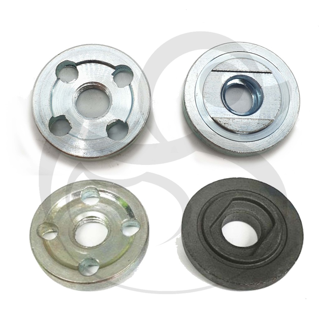 ประกับใบ ล๊อคใบ หินเจียร์4นิ้ว คู่บน-ล่าง น๊อตบนล่าง Bosch De WALT, GWS 6-100,5-100 6-100, G10SF อะไหล่ทดแทน