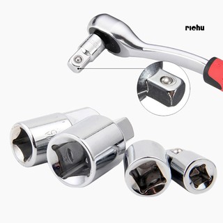 ฮาร์ดแวร์❤Socket Wrench Adapter 1/2 1/4 3/8 inch Ratchet Socket Converter Set Hand Tools