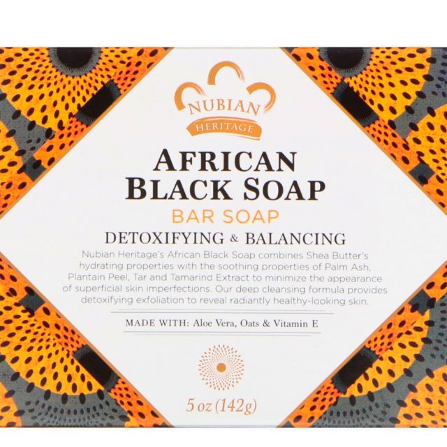 African black soap สบู่ก้อนตัวเทพ