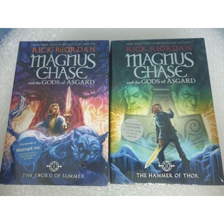 (Sealed) Magnus Chase Series by Rick Riordan (Eng.version hardcover)