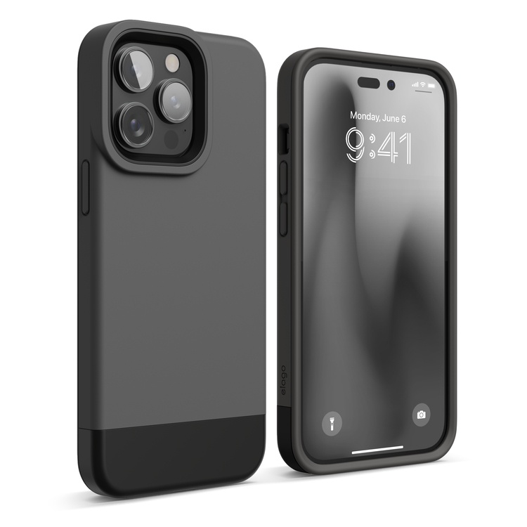elago iPhone 14, 14 Plus, 14 Pro, 14 Pro Max Glide Case 6 Color เคสสไตล์ทูโทน 2สี กันกระแทก