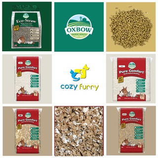 Oxbow Pure Comfort / Eco Straw Litter กระดาษรองกรง/ฟางข้าวอัดเม็ดรองกรง กระต่าย แกสบี้ ชินชิลล่า หนูแฮมสเตอร์