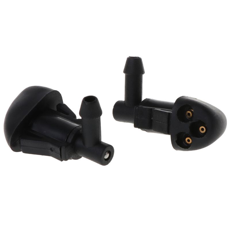 2Pcs 3-Hole Car Windshield Washer Wiper Water  Nozzle Fit for  Cru