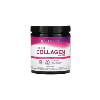 [มี อย.] Neocell Super Collagen Powder คอลลาเจน เปปไทด์ อันเฟลเวอร์ ผลิตภัณฑ์เสริมอาหาร 1 & 3 ปริมาณ 200 g
