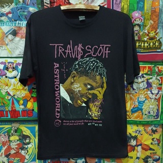 เสื้อยืดมือสอง Usa H&amp;M X Travis Scott 2022 Size M.อก20/ยาว27