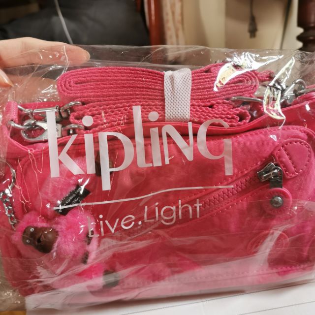 Kipling​ basic Ewo​ milos​ crossbody​ สี​city pink ของแท้100%