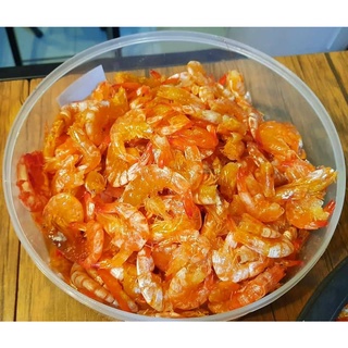 กุ้งหวาน ผลิตใหม่วันต่อวัน กินกับ กับแกล้ม  ใส่ข้าวคลุกกะปิ ข้าวต้ม กินกับอะไรก็อร่อย