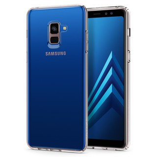 SPIGEN เคส Samsung Galaxy A8 / A8 Plus (2018) Case Liquid Crystal เคสใส, เคสซิลิโคน