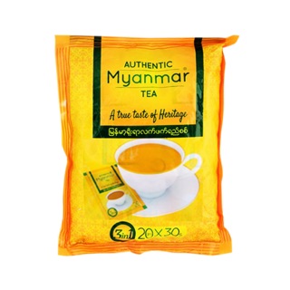 ชาพม่า 3in1 AUTHENTIC MYANMAR TEA 30ซอง