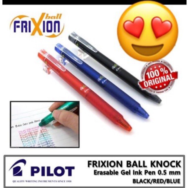 Pilot Frixion clicker ปากกาเจลลบได้ 0.5/0.7🔥🔥