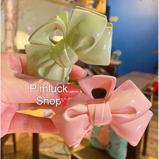 พร้อมส่ง Hair clips กิ๊บหนีบผมสไตล์เกาหลี ตัวหนีบผม ตัวหนีบผมเกาหลี กิ๊บลายโบว์