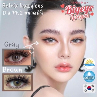 คอนแทคเลนส์🌈Betrix🌈 Brown/Gray (Luxzylens) ขนาดมินิ💖