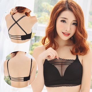 สตรีชุดชั้นในลูกไม้ชุดชั้นในไม่มีลวด Push Up Bra No Wire Sexy lace Womens Underwear