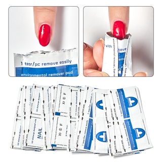 MTSSII แผ่นสําลีเปียก สําหรับล้างเล็บเจล 20 ชิ้น