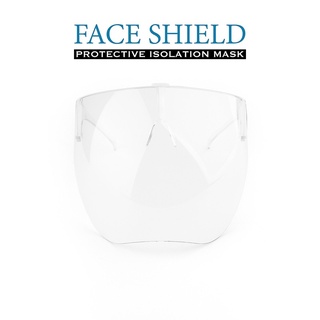 พร้อมส่ง!! แว่นเฟสชิล  Face shield แบบใสป้องกัน น้ำลาย ป้องกันละอองฝุ่น สินค้าแข็งแรง สวมใส่สบายหายใจสะดวก