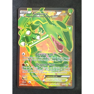 Rayquaza EX 123/124 เรย์ควาซา Pokemon Card Vivid Series ภาษาอังกฤษ