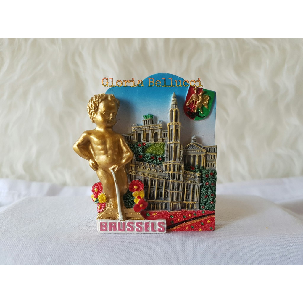 BRUSSELS BELGIUM BELGIUM COUNTRY FRIDGE MAGNET SOUVENIR