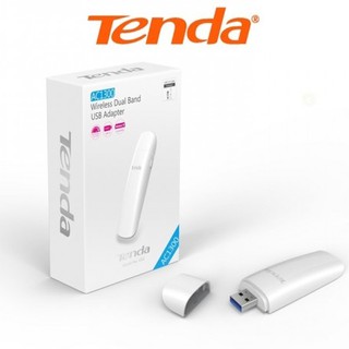 TENDA U12 USB Wifi AC1300 Wireless Dual-Band USB Adapter ของแท้ศูนย์ไทย 🔥 รับประกันสินค้า 5 ปี 🔥