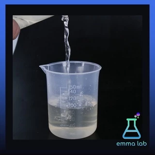 บีกเกอร์พลาสติก Plastic Beaker 50ml 100ml 250ml 500ml 1000ml