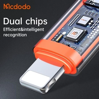 Mcdodo OTG อะแดปเตอร์แปลงข้อมูล Type C เป็น Lightning รองรับ 20W 60W PD ชาร์จเร็ว สําหรับ iPhone 15 14 13 Pro Max 12 11 Xr X 8Plus 7 6S OTG-051