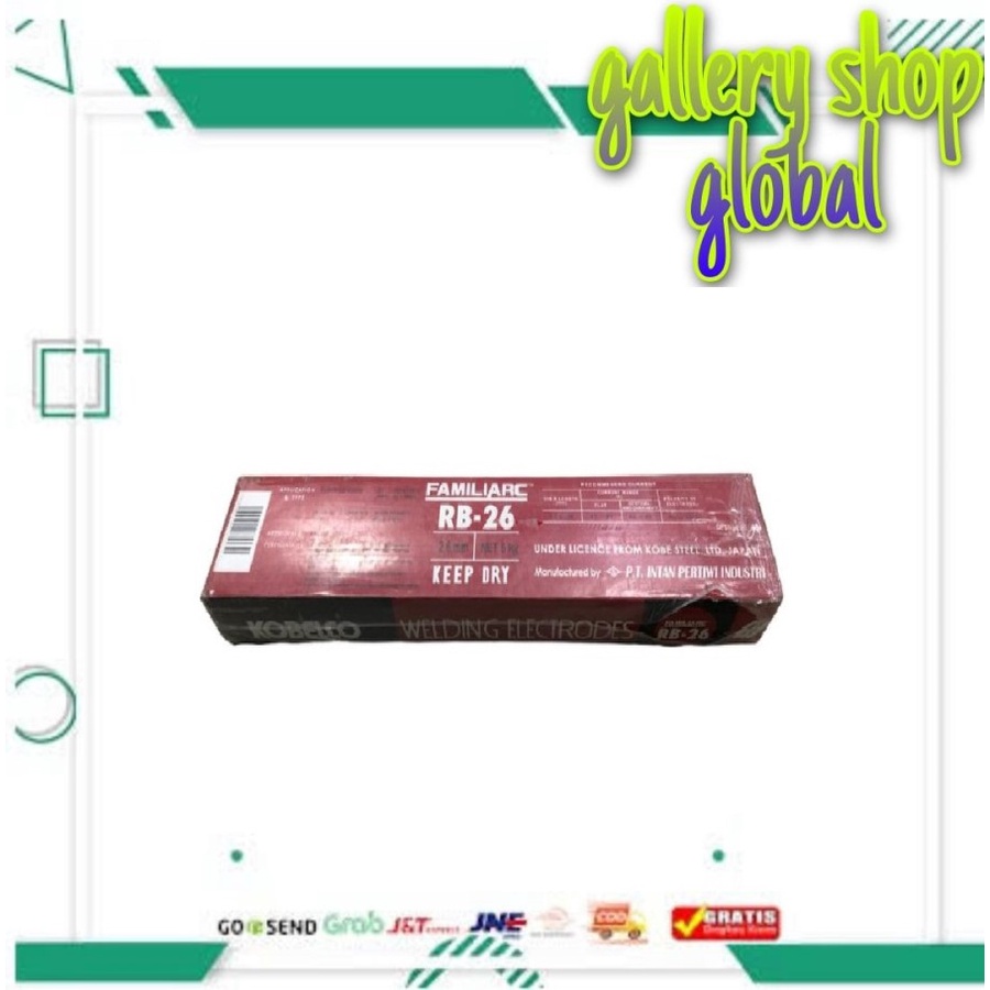 KOBELCO RB26 2.6MM (5KG) ลวดเชื่อม KOBE เหล็ก