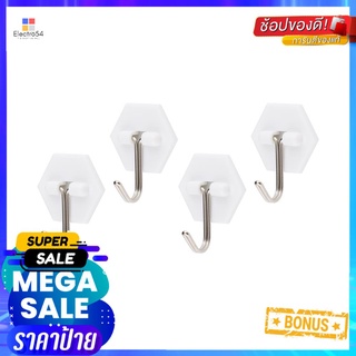 ขอแขวนติดเทปกาว SUPERLINE SL103 (1x4)HOOK SQUARE TAPE SUPERLINE SL103 (1X4)