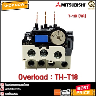 OVERLOAD RELAY MITSUBISHI TH-T18,7-11A(9A)**TH