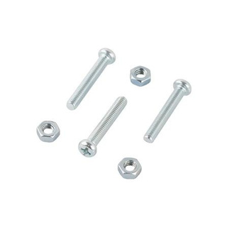 อุปกรณ์ยึดติด สกรูเกลียวมิลน็อต JP 4X25 มม. 25 ตัว Screws, Nuts &amp; Washers