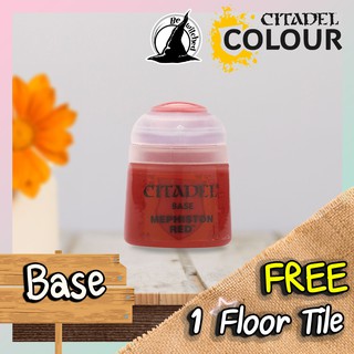 (Base) MEPHISTON RED : Citadel Paint แถมฟรี 1 Floor Tile