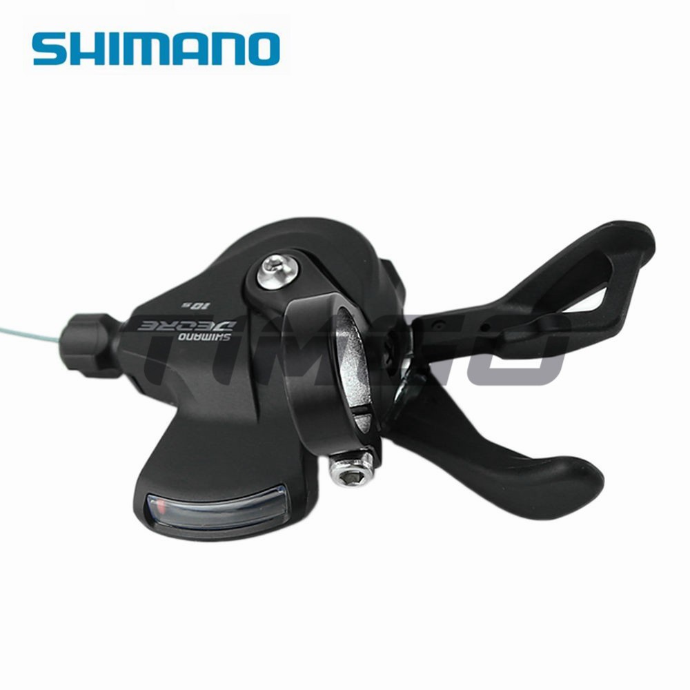 Shimano Deore SL-M4100 จักรยานเสือภูเขา 10 Speed Shifter กับจอแสดงข้อมูล