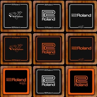 Huaxia House บ้านตุ๊กตา#Roland Roland พรมกลองไฟฟ้า แจ๊ส กลอง แผ่นกันลื่น ซ้อมบาร์สตูดิโอ สินค้าร็อคเฮาส์#ชีวิตเพื่อความสวยงาม