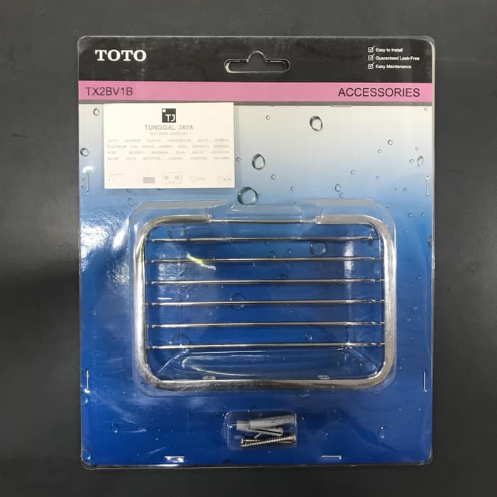 TOTO TX2BV1B ชั้นวางสบู่ / ที่วางสบู่ / ชุดแผน / ชั้นวางสแตนเลส