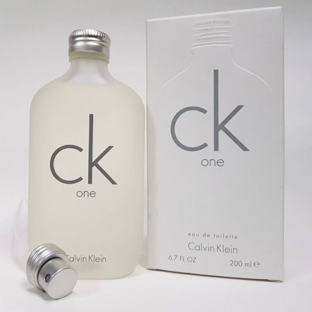 CalvinKlein น้ำหอมสุภาพบุรุษ/สตรี CK รุ่น CK One Eau De Toilette ขนาด 200 ml.