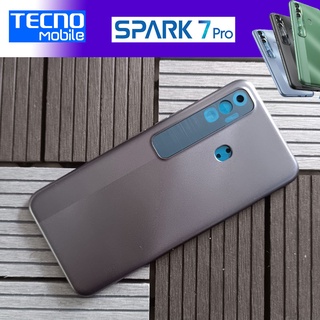 อะไหล่ ฝาหลังของแท้ Tecno Spark 7 Pro