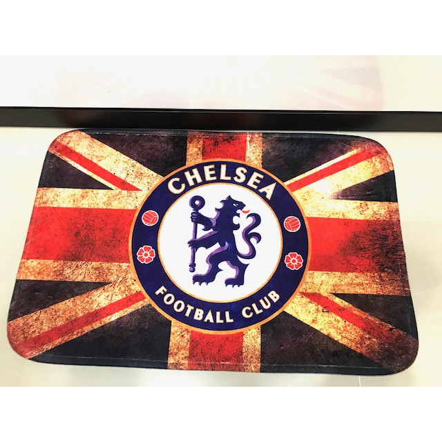 CHELSEA   a  เชลซี พรมเช็ดเท้า ผ้าเช็ดเท้า พรม  พรมอย่างดี  ลาย  CHELSEA  a  เชลซี   ขนาด 40 x 60 cm