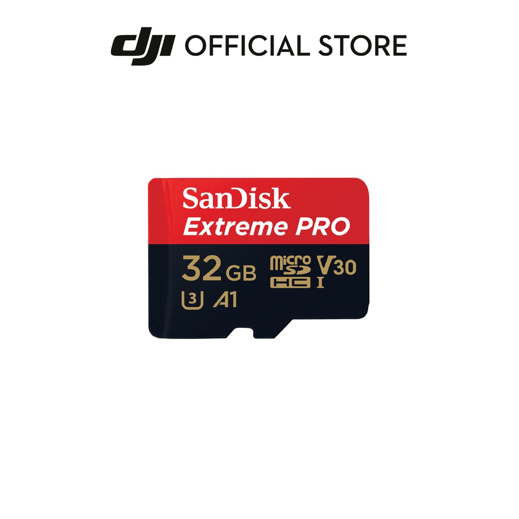 SanDisk Extreme Pro microSD 32/64/128/256 GB ความเร็ว อ่าน 100MB/s เขียน 90MB/s กันน้ำ กันกระแทก ทนท