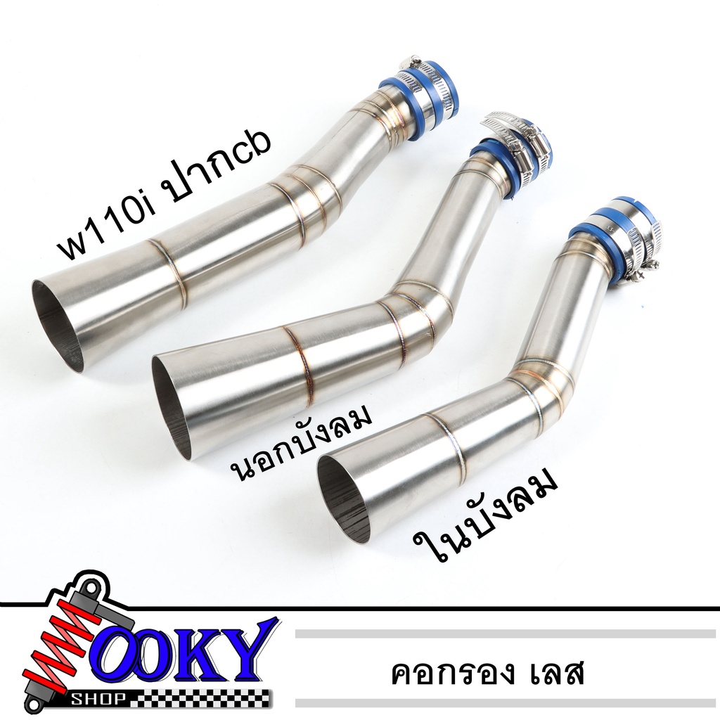 คอกรองเลส กรองอากาศ คอกรองW110i/Dream ออกนอกบังลม/ในบังลม/110iปากCBยาว ของแต่งเวฟ ของแต่งดรีม