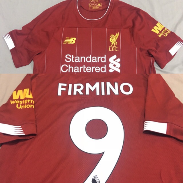 ขายเสื้อเหย้าลิเวอร์พูล มือสอง เบอร์ L Asia  ติดเบอร์9 Firmio#liverpool #lfc