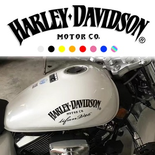 Harley-Davidson Letters Sticker Harley 883 สติ๊กเกอร์สะท้อนแสงสำหรับตกแต่งรถจักรยานยนต์ อุปกรณ์เสริม