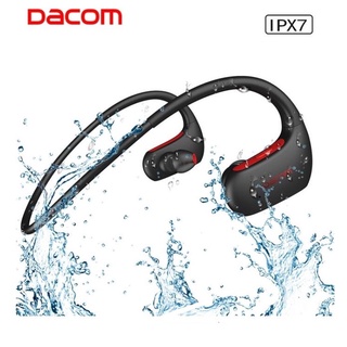 Dacom L05 IPX7 ชุดหูฟังสเตอริโอบลูทูธไร้สาย กันน้ํา พร้อมไมโครโฟน สําหรับเล่นกีฬา