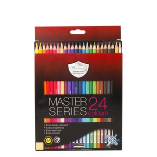 Master Art ดินสอสีมาสเตอร์อาร์ต 24 สี รุ่นมาสเตอร์ซีรี่ย์