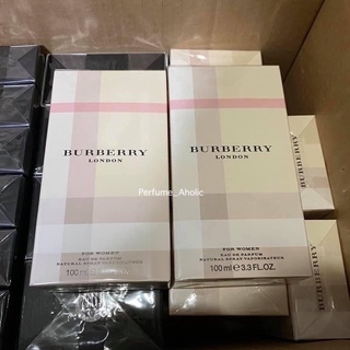 Burberry London For Women 100ml. (EDP) กล่องซีล แท้100% เช็คสต็อคก่อนสั่งนะคะ