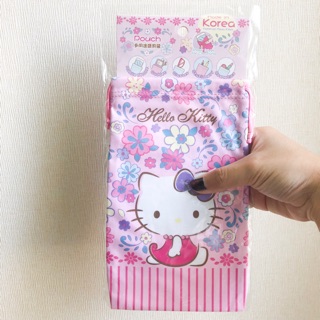 ถุงผ้าหูรูด ลายhello kitty